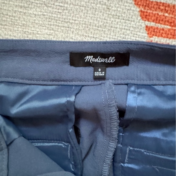 The Rosedale High-Rise Straight Pant in Crepe Nighttime Blue 0 - Picture 4 of 4